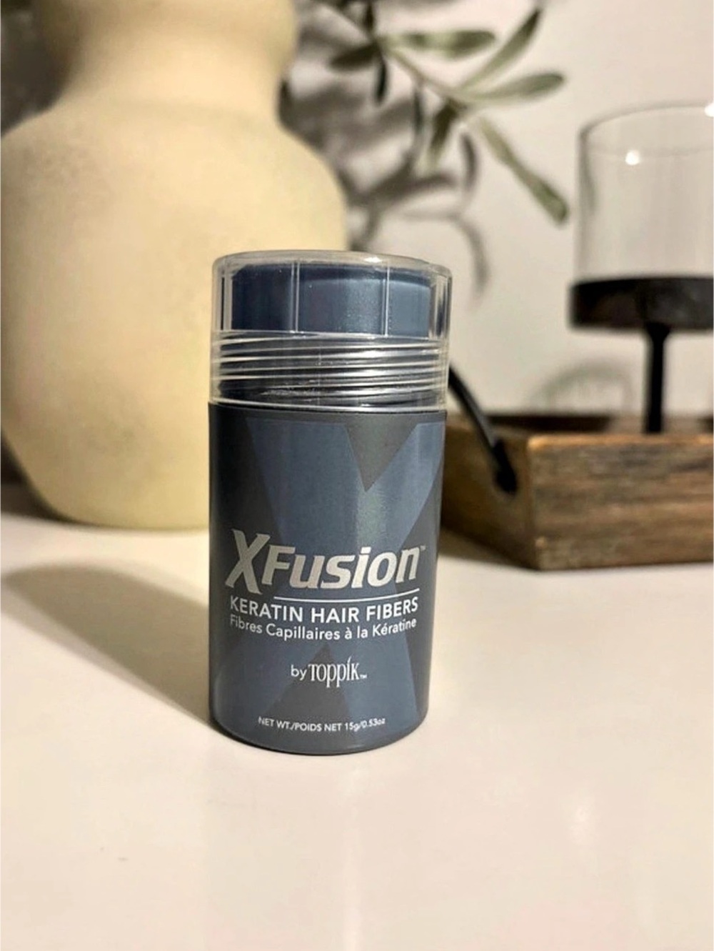 Toppik XFusion Keratin Hair Fibers Dark Brown Level 3 Hair Fibers NWT